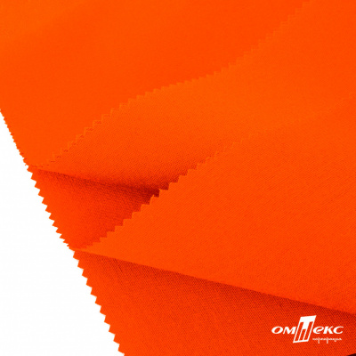Ткань смесовая для спецодежды "Униформ" 17-1350, 200 гр/м2, шир.150 см, цвет люм.оранжевый - купить в Ессентуках. Цена 138.73 руб.