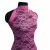 Кружевное полотно стрейч XD-WINE, 100 гр/м2, шир.150см, цвет розовый - купить в Ессентуках. Цена 1 851.10 руб.