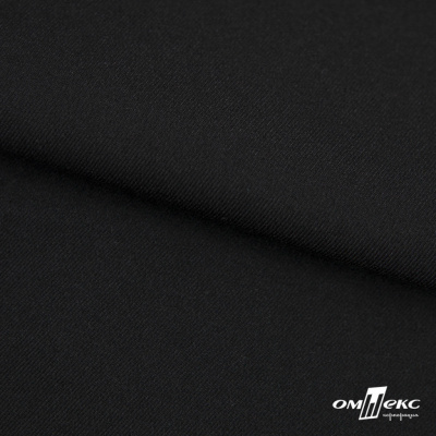 Ткань костюмная "Матте" 80% P, 16% R, 4% S, 170 г/м2, шир.150 см, цв-черный #1 - купить в Ессентуках. Цена 372.90 руб.