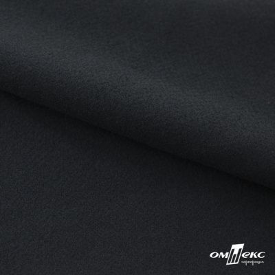 Трикотажное полотно "Капри" 100% полиэстр, 152см, 320 г/м2, чёрный, м - купить в Ессентуках. Цена 374 руб.