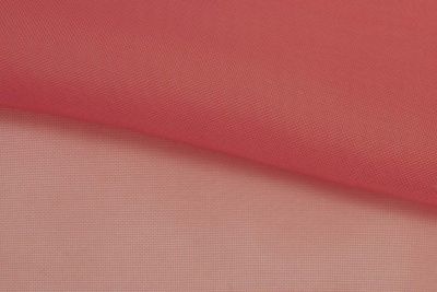 Портьерный капрон 15-1621, 47 гр/м2, шир.300см, цвет т.розовый - купить в Ессентуках. Цена 137.27 руб.