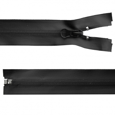 Молния водонепроницаемая PVC Т-7, 90 см, разъемная, цвет чёрный - купить в Ессентуках. Цена: 61.18 руб.