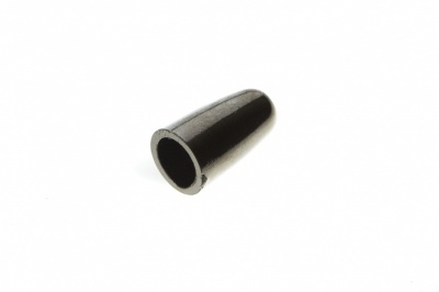 8100-Наконечник пластиковый под металл 15 мм-тем.никель - купить в Ессентуках. Цена: 2.45 руб.