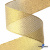 Лента металлизированная "ОмТекс", 50 мм/уп.22,8+/-0,5м, цв.- золото - купить в Ессентуках. Цена: 149.71 руб.