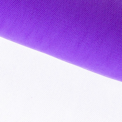 Фатин блестящий 16-85, 12 гр/м2, шир.300см, цвет фиолетовый - купить в Ессентуках. Цена 109.72 руб.