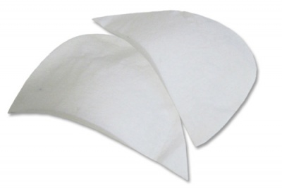 Плечевые накладки И-8 НЦ, составные, цвет белый - купить в Ессентуках. Цена: 47.27 руб.