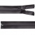 Молния водонепроницаемая PVC Т-7, 90 см, разъемная, цвет (301) т.серый - купить в Ессентуках. Цена: 61.18 руб.