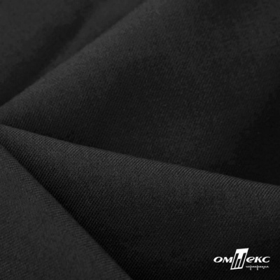 Ткань костюмная Зара, 92%P 8%S, BLACK, 200 г/м2, шир.150 см - купить в Ессентуках. Цена 325.28 руб.