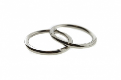 Кольцо металлическое d-32 мм, цв.-никель - купить в Ессентуках. Цена: 3.54 руб.