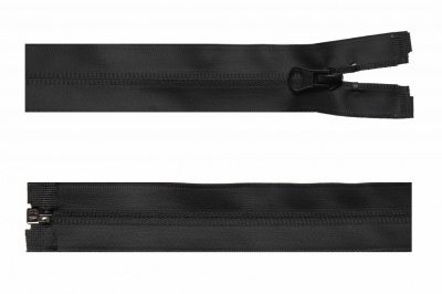 Молния водонепроницаемая PVC Т-7, 60 см, разъемная, цвет чёрный - купить в Ессентуках. Цена: 49.39 руб.