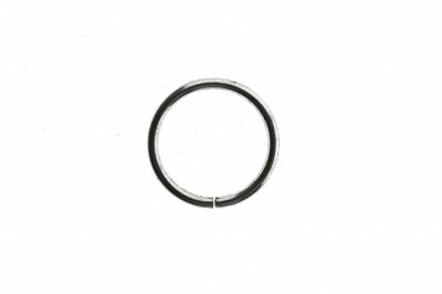 Кольцо металлическое d-15 мм, цв.-никель - купить в Ессентуках. Цена: 2.45 руб.