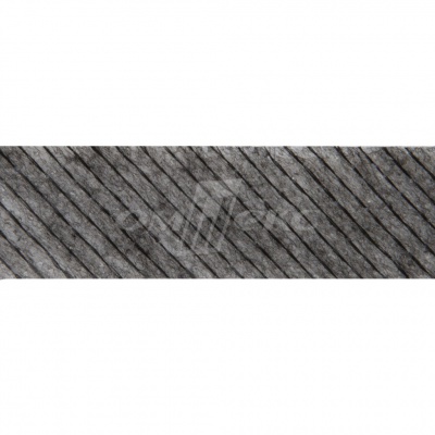 KQ217N -прок.лента нитепрошивная по косой 15мм графит 100м - купить в Ессентуках. Цена: 2.24 руб.