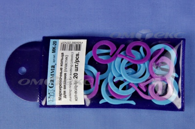 Кольцо маркировочное пластик МК-20, 20 мм для вязания (20 шт) - купить в Ессентуках. Цена: 88.80 руб.