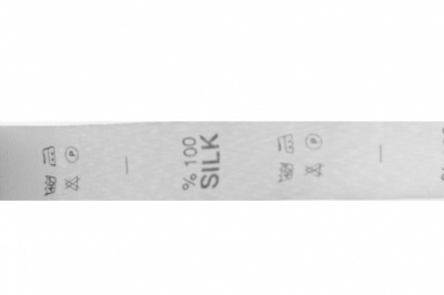 Состав и уход за тк.100% Silk (4000 шт) - купить в Ессентуках. Цена: 737.09 руб.
