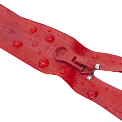 Молния водонепроницаемая PVC Т-7, 90 см, разъемная, цвет (820) красный - купить в Ессентуках. Цена: 61.18 руб.