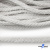 Шнур плетеный d-6 мм круглый, 70% хлопок 30% полиэстер, уп.90+/-1 м, цв.1076-белый - купить в Ессентуках. Цена: 588 руб.