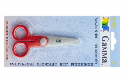 Ножницы G-508 детские 130 мм - купить в Ессентуках. Цена: 118.32 руб.