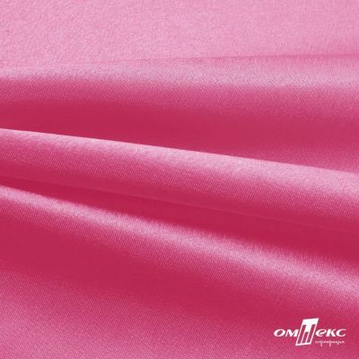 Поли креп-сатин 15-2215, 125 (+/-5) гр/м2, шир.150см, цвет розовый - купить в Ессентуках. Цена 155.57 руб.