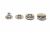 Кнопка металлическая "Альфа" с пружиной, 15 мм (уп. 720+/-20 шт), цвет никель - купить в Ессентуках. Цена: 1 466.73 руб.