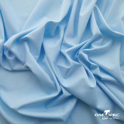 Ткань сорочечная Илер 100%полиэстр, 120 г/м2 ш.150 см, цв.голубой - купить в Ессентуках. Цена 290.24 руб.