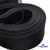 Регилиновая лента мягкая, пластик, шир.40мм, (уп.22+/-0,5м), цв.- черный - купить в Ессентуках. Цена: 294 руб.