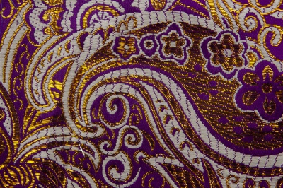Ткань костюмная жаккард №9, 140 гр/м2, шир.150см, цвет фиолет - купить в Ессентуках. Цена 387.20 руб.