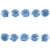 Тесьма плетеная "Рюш", упак. 9,14 м, цвет голубой - купить в Ессентуках. Цена: 45.87 руб.