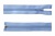 Спиральная молния Т5 351, 75 см, автомат, цвет св.голубой - купить в Ессентуках. Цена: 16.28 руб.