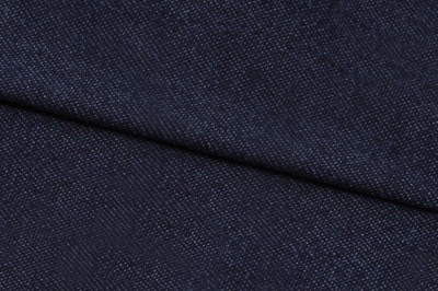 Ткань джинсовая №96, 160 гр/м2, шир.148см, цвет т.синий - купить в Ессентуках. Цена 350.42 руб.