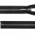 Молния металл Т-5, 18 см, разъёмная, цвет чёрный - купить в Ессентуках. Цена: 25.77 руб.