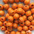 0309-Бусины деревянные "ОмТекс", 16 мм, упак.50+/-3шт, цв.003-оранжевый - купить в Ессентуках. Цена: 62.22 руб.