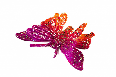 Бабочка декоративная пластиковая #10 - купить в Ессентуках. Цена: 7.09 руб.