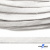 Шнур плетеный d-8 мм плоский, 70% хлопок 30% полиэстер, уп.85+/-1 м, цв.1018-белый - купить в Ессентуках. Цена: 735 руб.