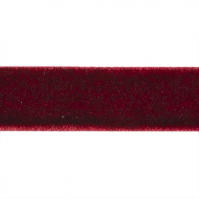 Лента бархатная нейлон, шир.12 мм, (упак. 45,7м), цв.240-бордо - купить в Ессентуках. Цена: 392 руб.