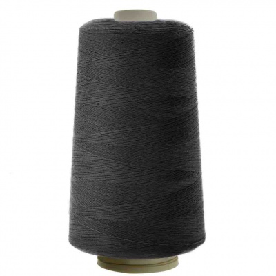 Швейные нитки (армированные) 28S/2, нам. 2 500 м, цвет чёрный - купить в Ессентуках. Цена: 139.91 руб.
