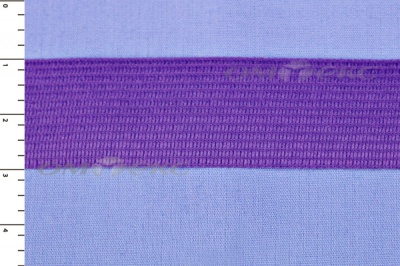 Окантовочная тесьма №0225, шир. 22 мм (в упак. 100 м), цвет фиолет - купить в Ессентуках. Цена: 271.60 руб.