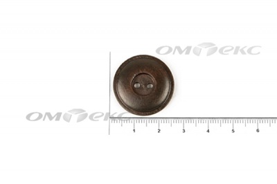 Пуговица деревянная круглая №54 (25мм) - купить в Ессентуках. Цена: 4.12 руб.
