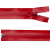 Молния водонепроницаемая PVC Т-7, 60 см, разъемная, цвет (820) красный - купить в Ессентуках. Цена: 49.39 руб.