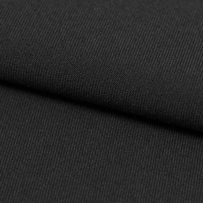 Костюмная ткань с вискозой "Рошель", 250 гр/м2, шир.150см, цвет чёрный - купить в Ессентуках. Цена 438.12 руб.
