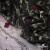 Сетка с вышивкой "Мадрид" 135 г/м2, 100% нейлон, ширина 130 см, Цвет 4/Черный - купить в Ессентуках. Цена 980 руб.