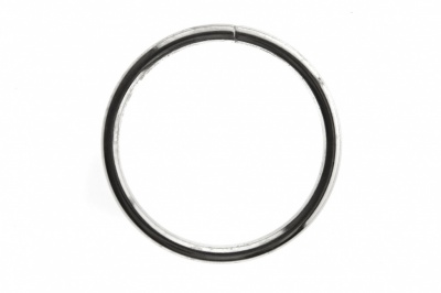 Кольцо металлическое №40 мм, цв.-никель - купить в Ессентуках. Цена: 4.45 руб.