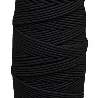 Нитка - резинка Спандекс 25 м (уп-10шт)-чёрные - купить в Ессентуках. Цена: 36.02 руб.