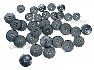 51926/15 мм (4 пр) черные пуговицы (брючные) - купить в Ессентуках. Цена: 1.50 руб.