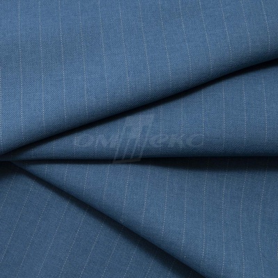 Костюмная ткань "Жаклин", 188 гр/м2, шир. 150 см, цвет серо-голубой - купить в Ессентуках. Цена 430.84 руб.