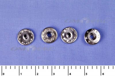Кнопки металл Ф-12,5 (1440 +/-20 шт) "альфа" никель с рисунком - купить в Ессентуках. Цена: 2 853.69 руб.