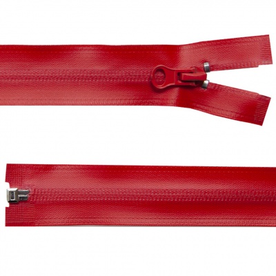 Молния водонепроницаемая PVC Т-7, 90 см, разъемная, цвет (820) красный - купить в Ессентуках. Цена: 61.18 руб.