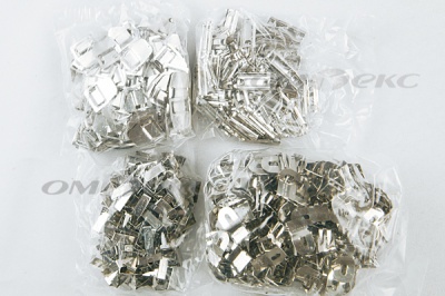Крючки брючные 4 шипа "Стром" 144 шт. никель - купить в Ессентуках. Цена: 383.97 руб.