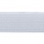 Резинка 25 мм Тканая, 13,75 гр/п.м, (бобина 25 +/-0,5 м) - белая  - купить в Ессентуках. Цена: 11.67 руб.