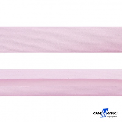 Косая бейка атласная "Омтекс" 15 мм х 132 м, цв. 212 светло-розовый - купить в Ессентуках. Цена: 225.81 руб.