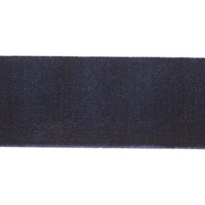 Лента бархатная нейлон, шир.25 мм, (упак. 45,7м), цв.180-т.синий - купить в Ессентуках. Цена: 800.84 руб.